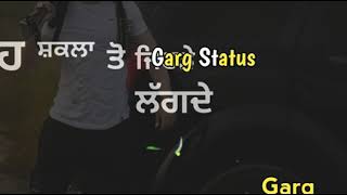 Baaghi |Mavi Singh |New Punjabi Whatsapp Status by Garg Status