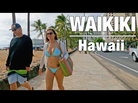 HAWAII WALK | Passeio a pé pelas ruas e lojas de Waikiki