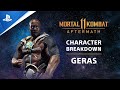 Mortal Kombat 11: Aftermath - Character Breakdown: Geras | PS Competition Center