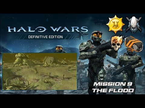 Halo Wars Legendary Gold Campaign - Mission 9 The Flood