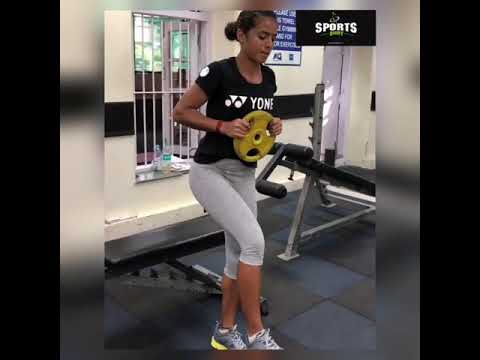 Do you know Tennis Star Ankita Raina how stay fit during lockdown at Home, Watch this...