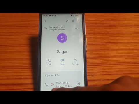 how to block contact number,contact number ko block kaise karen Nokia 5