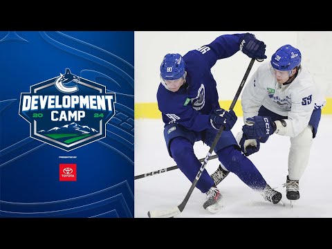 Vancouver Canucks 2024 Development Camp Scrimmage - Highlights