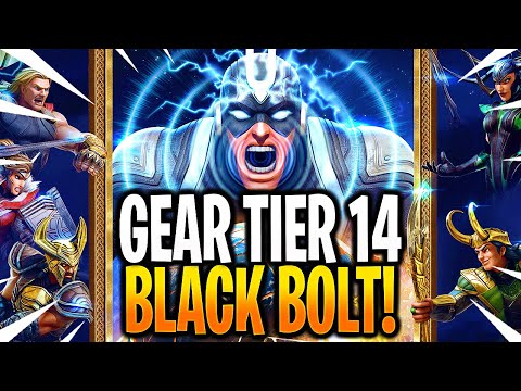 *NEW* G14 BLACK BOLT RANK UP! - MARVEL Strike Force - MSF