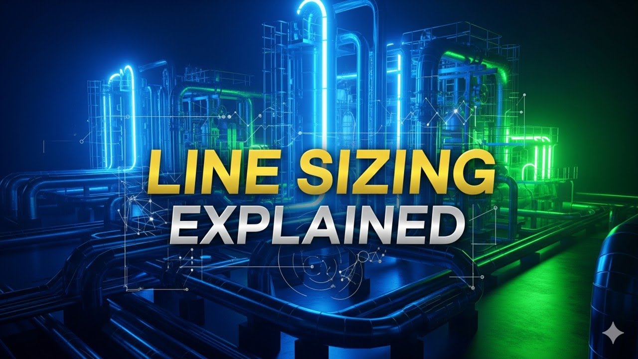 Line Sizing Explained | Process Design Basics for Engineers |Design Hub|