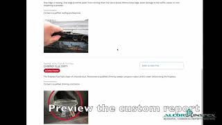 Repair Report Builder Video
