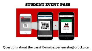 Student Event Pass tutorial