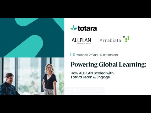 How ALLPLAN Scaled with Totara Learn & Engage