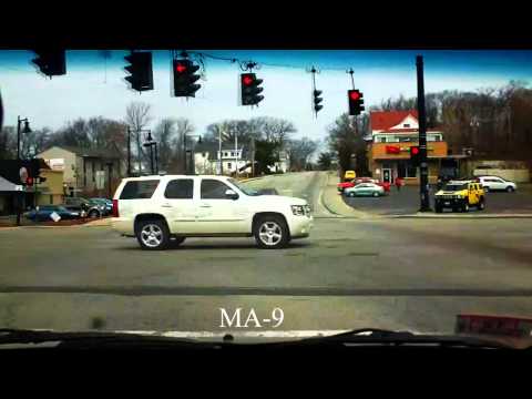 Short Timelapse On MA-9(to Worcester) [HD]