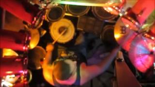 Drum Cover Billy Squier Hercules Drums Drummer Drumming Aerial View PVC Stick Cam