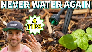 Do These Drip Irrigation Tips And NEVER Water Your Garden Again!