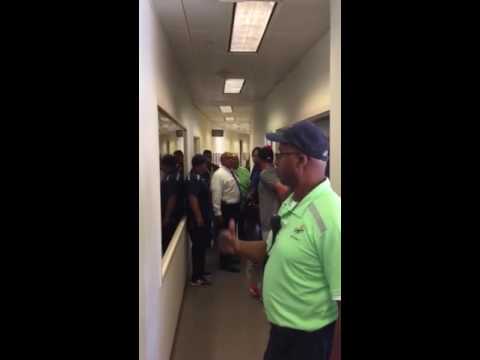 David Ortiz exits meeting with Vin Scully