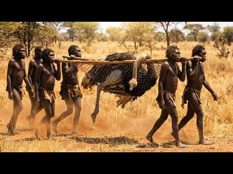 Life Million Years Ago | Prehistoric Hunters vs the Giant Ostrich