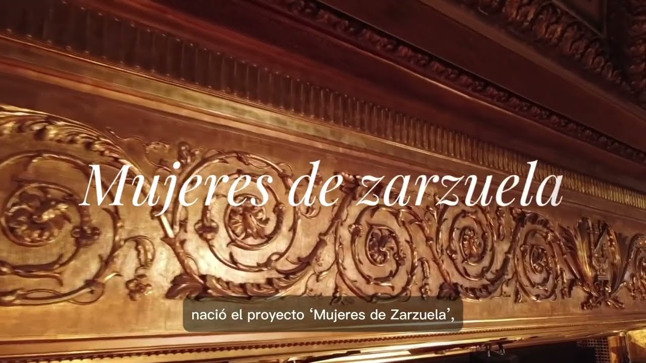 Vídeo del proyecto Mujeres de Zarzuela