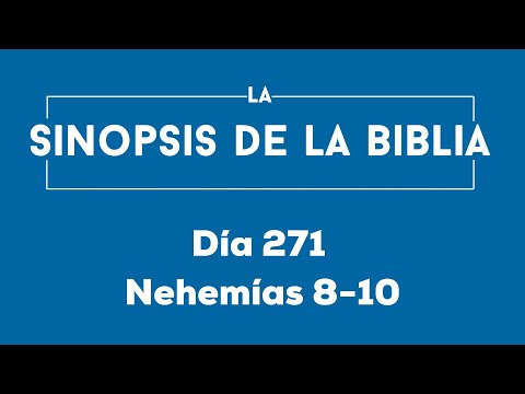 Día 271 (Nehemías 8-10)