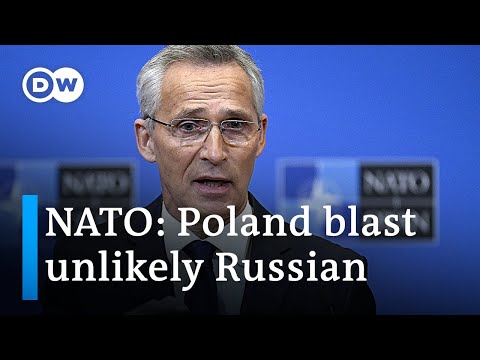 Poland explosion likely Ukraine air defense, says NATO | DW News