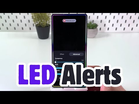 How to Set Up LED Edge Lighting Notifications on Your Samsung Galaxy S25 Ultra