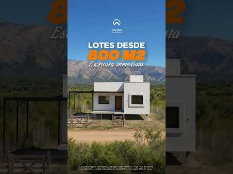 🏡 Tu lote por USD 300 AL MES en Villa de Merlo