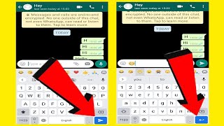 Download lagu How To Put Send Button In Your Keyboard In Whatsapp || #Shorts || Enter key to send key in WhatsApp mp3