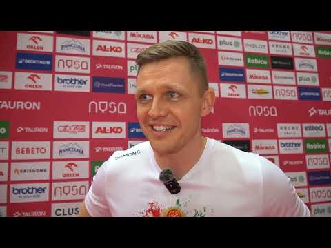 Trener Bartłomiej Piekarczyk po zdobyciu Pucharu Polski.