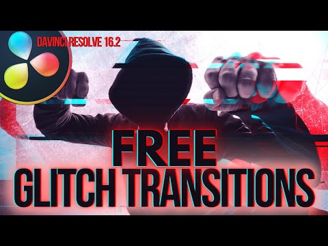 FREE Glitch Transitions Pack for Davinci Resolve 16.2 (at least 16.2) MrAlexTech