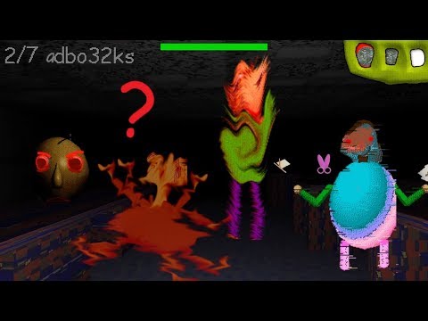 Baldi's Basics Dosen't Make Sence At All - Baldi's Basics V1.4.1 Mod
