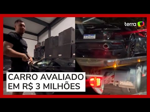 Filipe Ret tem carro apreendido em blitz da Lei Seca