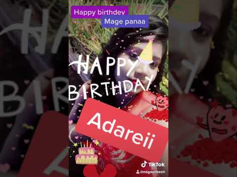 Happy birthday  (Nilusha madushani)