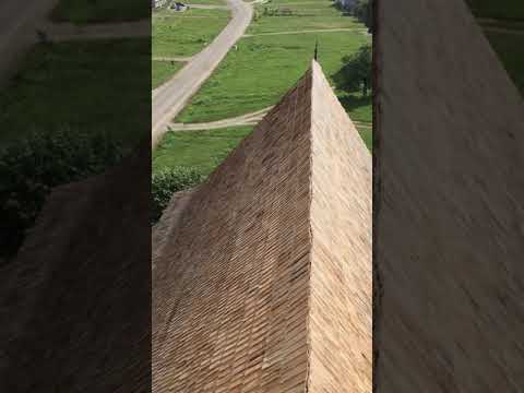 Imagini din turnul Biserici Monariu | #shorts