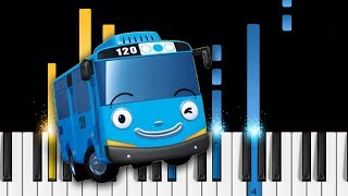 Download lagu Tayo the Little Bus - Opening Theme Song - Piano Tutorial / Piano Cover mp3