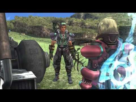 (Wii) Xenoblade Chronicles HD Cutscene 027b - An Abandoned Buggy - JAPANESE