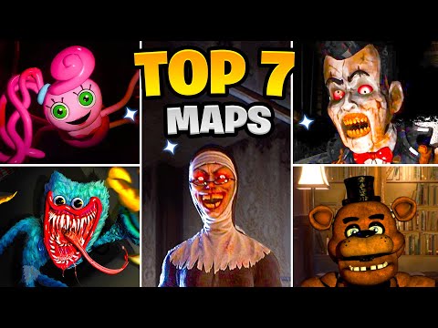 TOP 7 HORROR FORTNITE CREATIVE 2.0 MAPS