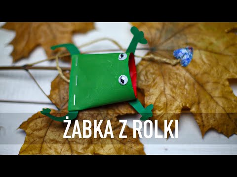 ŻABKA Z ROLKI PO PAPIERZE!! JAK ZROBIC