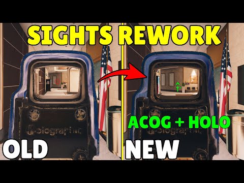 NEW Rework Concept To Scopes and Reticles - Rainbow Six Siege
