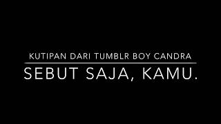 Download lagu Kamu - Boy Candra mp3
