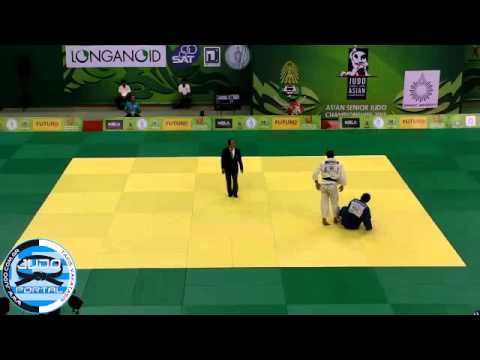 Asian Judo Championships, Bangkok 2013 Semifinal -100kg MAHJOUB Javad (IRI) - TOKTOGONOV Bolot (KGZ)