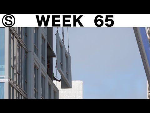 One-week construction time-lapse with closeups: Week 65 of the Ⓢ-series