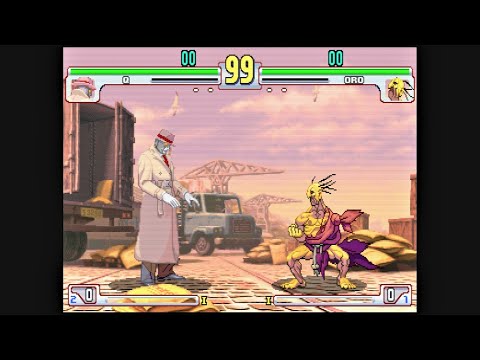 All action no talk - Q vs Oro (Hardest AI) - Street Fighter III: 3rd Strike Arcade Mode