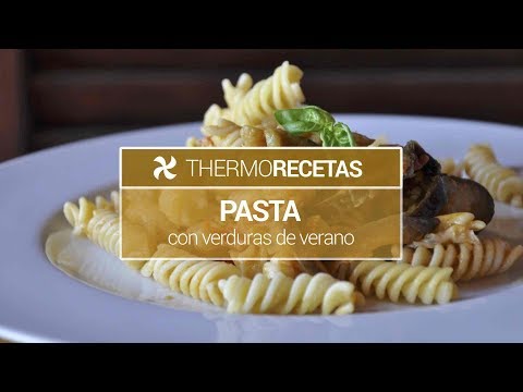 Pasta con verduras de verano