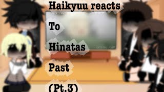 Haikyuu reacts to Hinatas past//Haikyuu x tpn cros