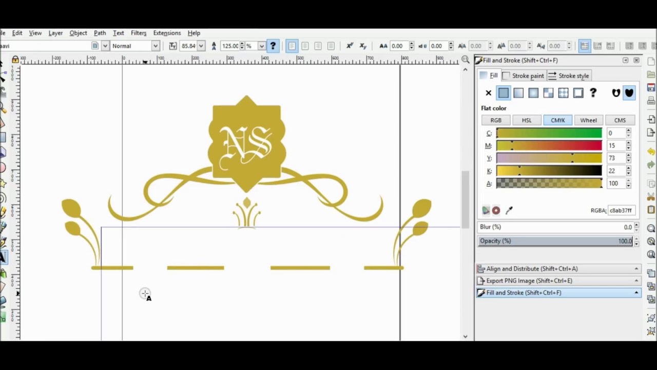 Wedding And Title Decoration Template - Free Vector Image