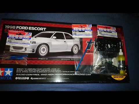 Tamiya Ford Escort Cosworth 1998 Custom Unboxing