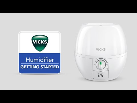 Vicks 3-in-1 Sleepy Time CoolMist Humidifier, Diffuser VUL500 - Getting Started