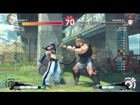 pikagoma [Abel] vs gotoo8 [Juri] SSF4 Japanese Online Ranked Matches - TRUE-HD