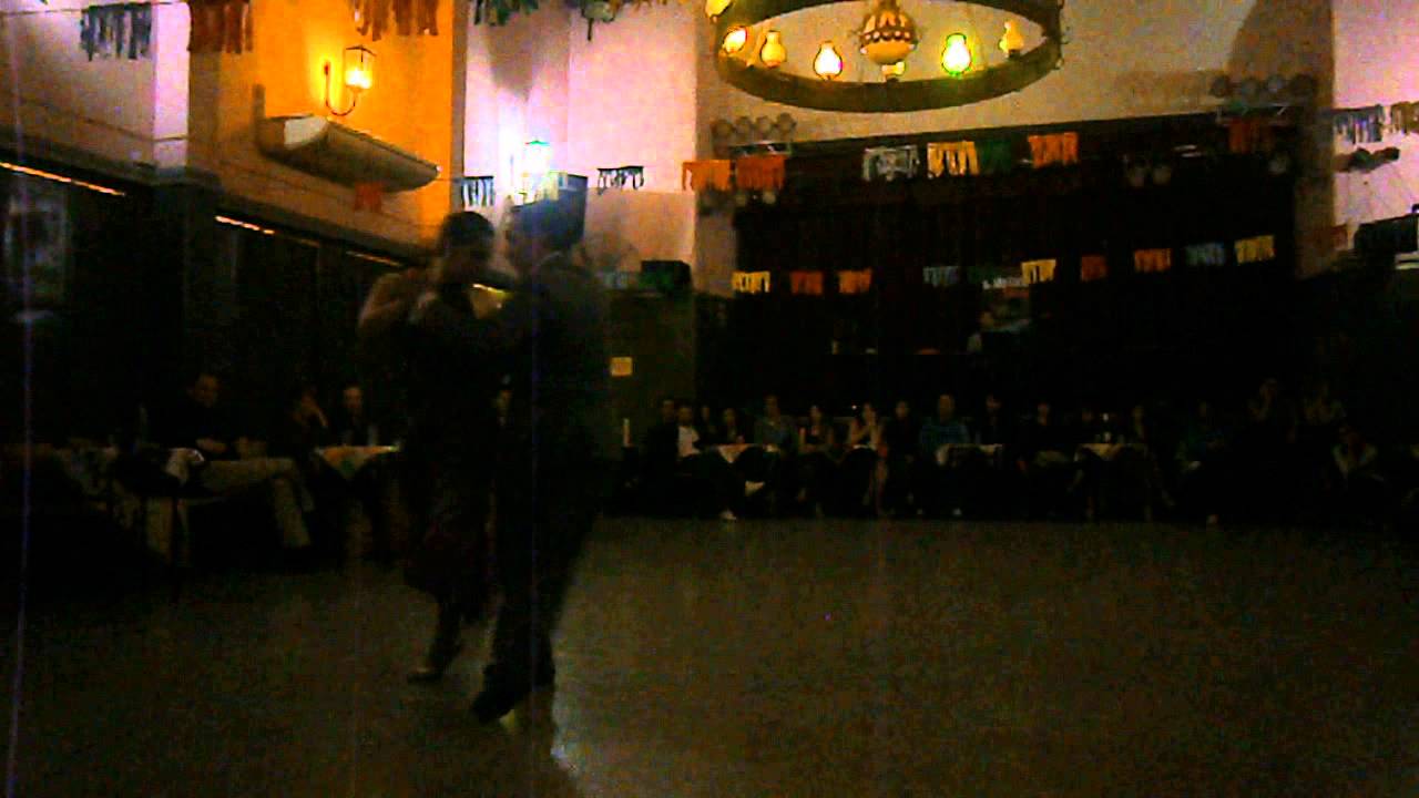 Betsabet Flores y Jonathan Spitel en El Motivo Tango, 12/8/13