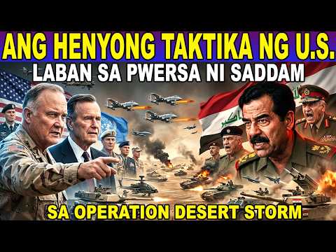 Paano DINUROG ng “LEFT HOOK” Strategy ng U.S. ang HUKBO ni SADDAM sa Loob 4 DAYS