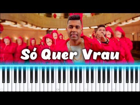 💙Como Tocar Só Quer Vrau - MC MM - Piano Tutorial💙
