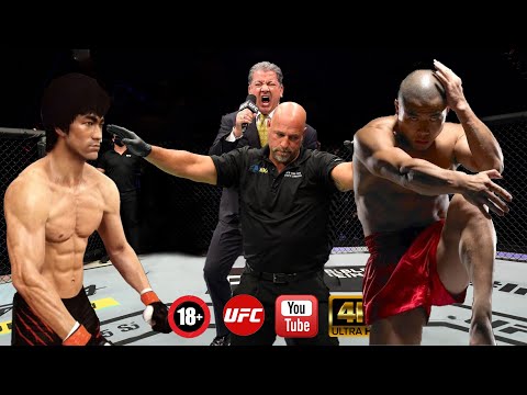 Bruce Lee vs Kungfu Master ( EA Sports UFC 4 ) wwe mma