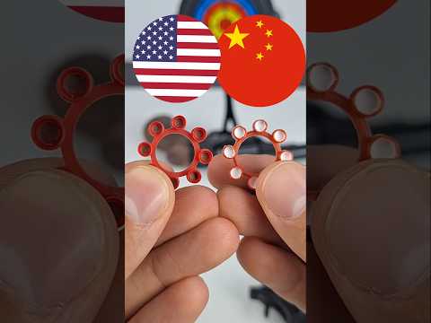 USA vs China Caps Test #shorts #capgun #toys