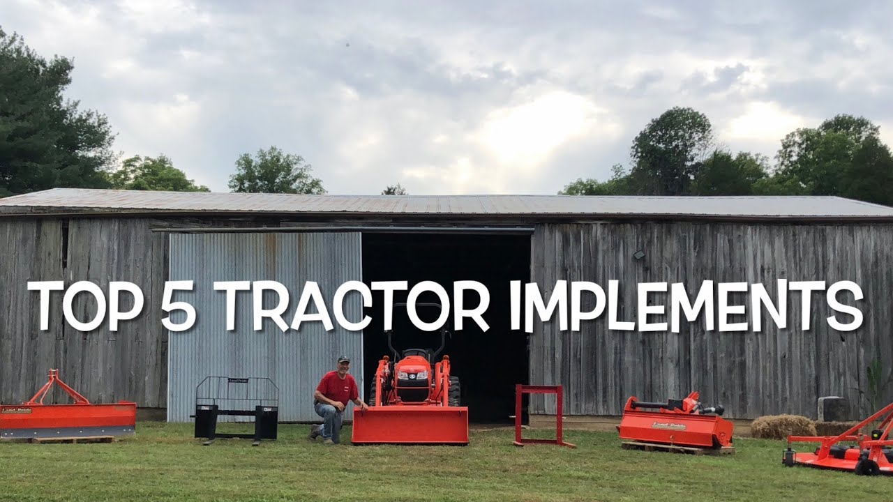 Which Tractor and Attachments are The Right Choice For Small Farm and Property Owners #tractor #farm